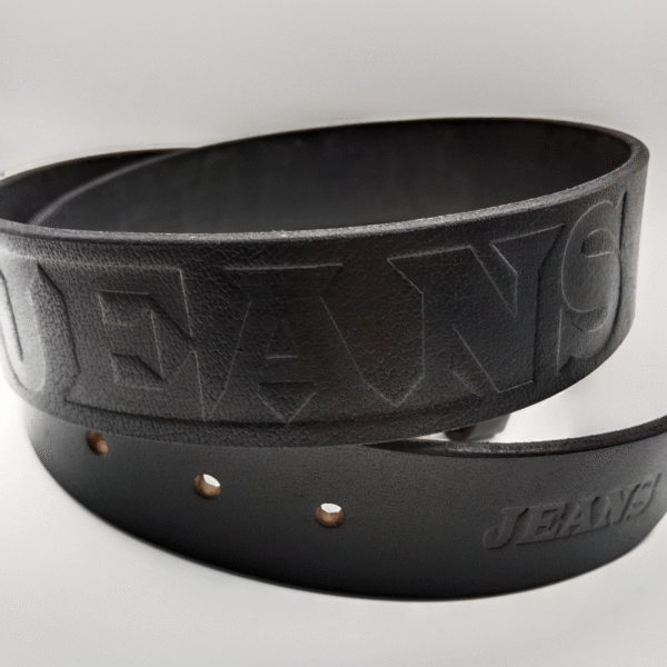Pásek-černý 120 cm /Jeans/ - Image 3